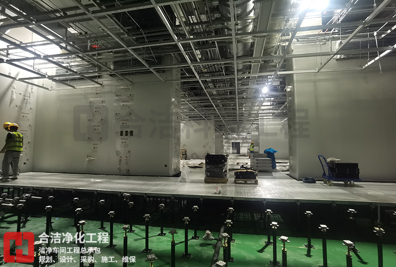 TFT、LCD電子行業(yè)千級(jí)無塵車間